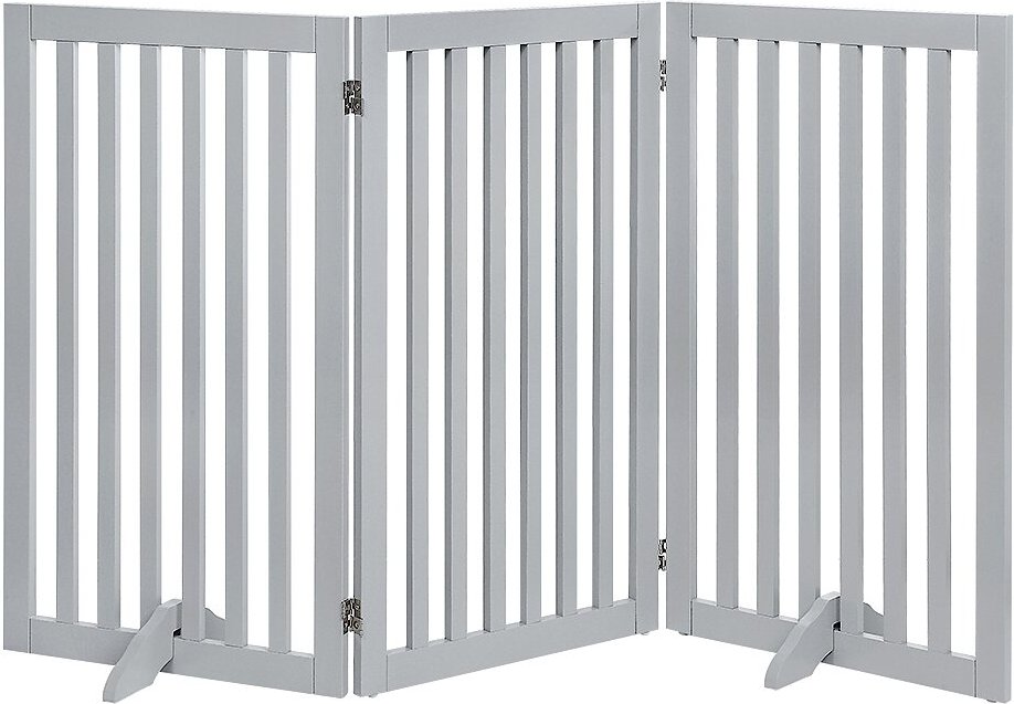 Unipaws 3 Panel Free Standing Dog Gate