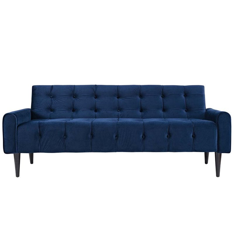 Modway Delve Velvet Upholstered Tufted Sofa, Multiple Colors