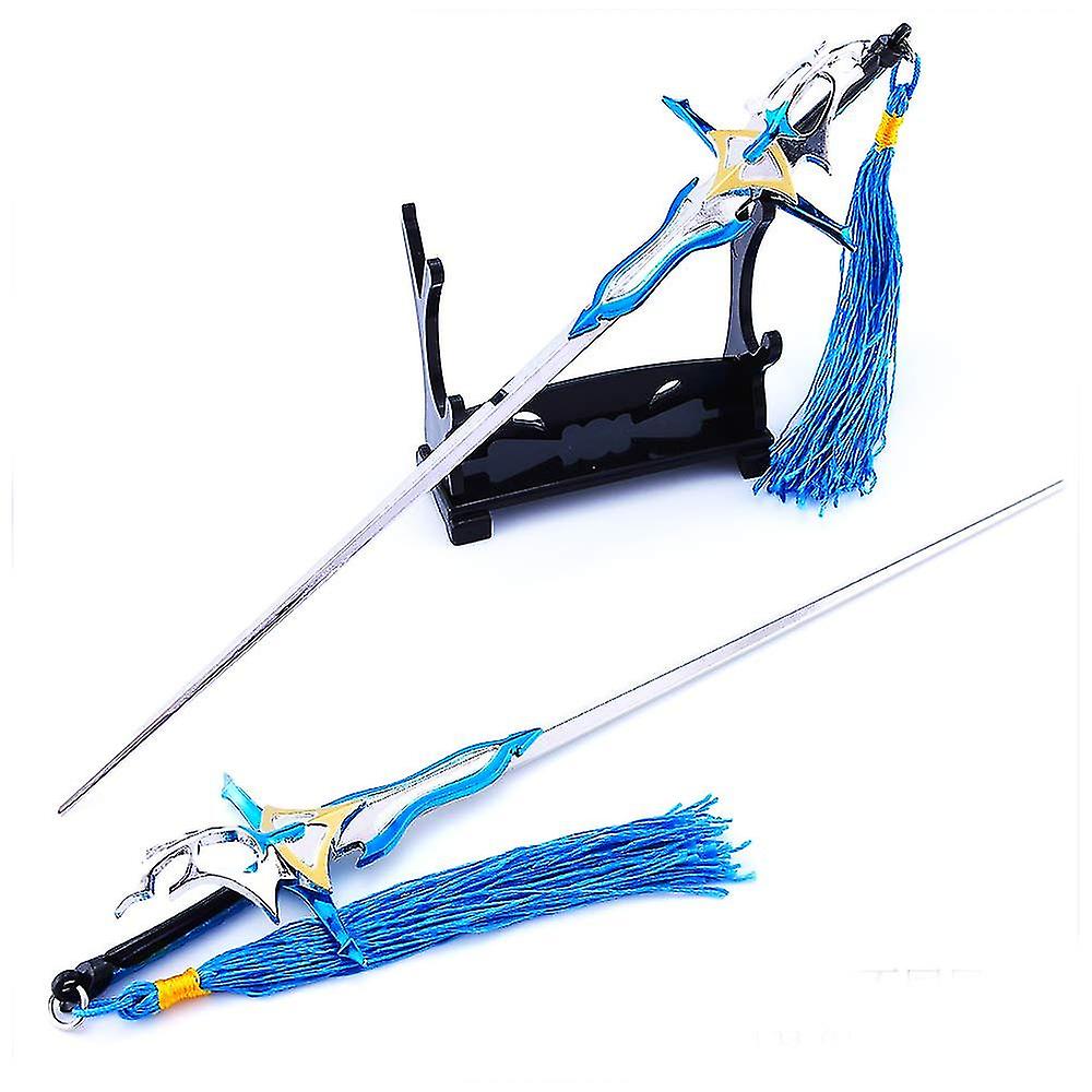 The King's Avatar Lord Grim Yexiu Weapons Metal Model Action Figure Arts Toys Collection Keychain Gift