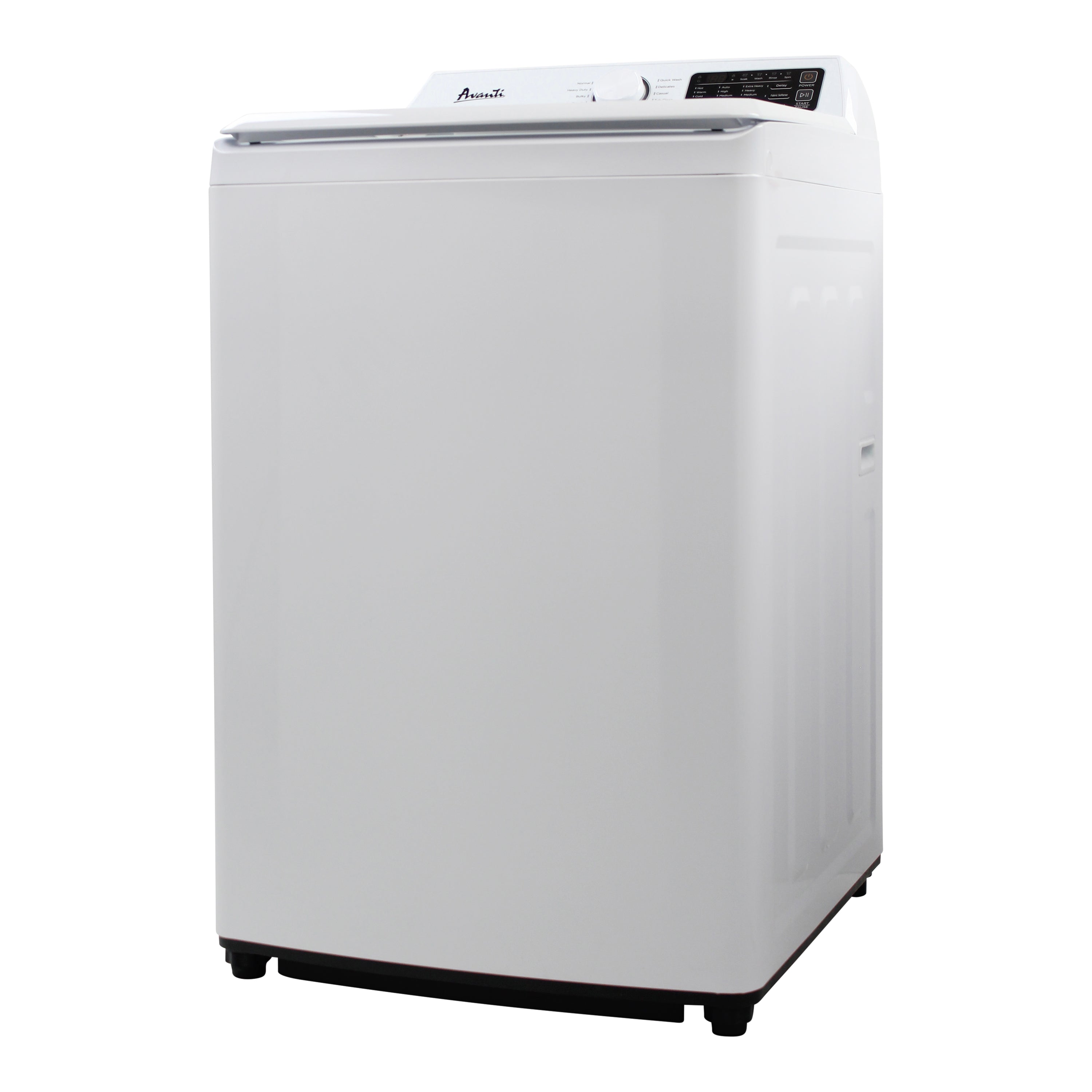 Avanti Compact Top Load Washer, 3.7 cu. ft. Capacity, in White (SLTW37D0W)