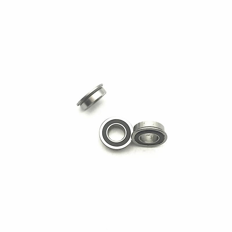 Limited Sale Free Shipping Mf84-2rs Bearing 4x8x3mm ( 10 Pcs ) Abec-1 Miniature Flanged Mf84rs Ball Bearings Lf-840dd