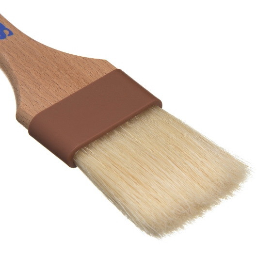 Carlisle 2 Inch Push Style Wood Boar Bristle Brush...