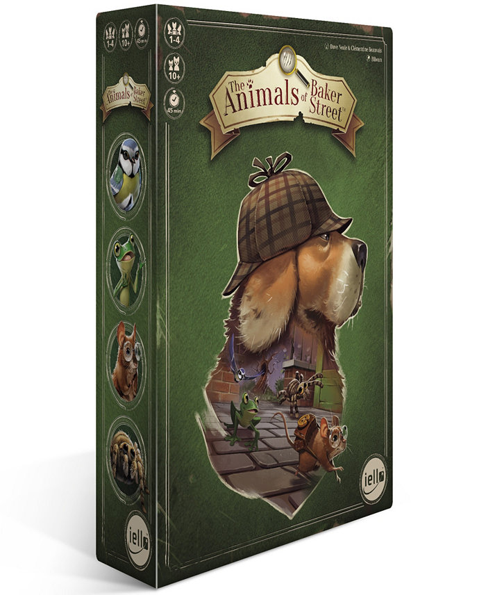 IELLO The Animals of Baker Street Investigation Game Playable for The Whole Family