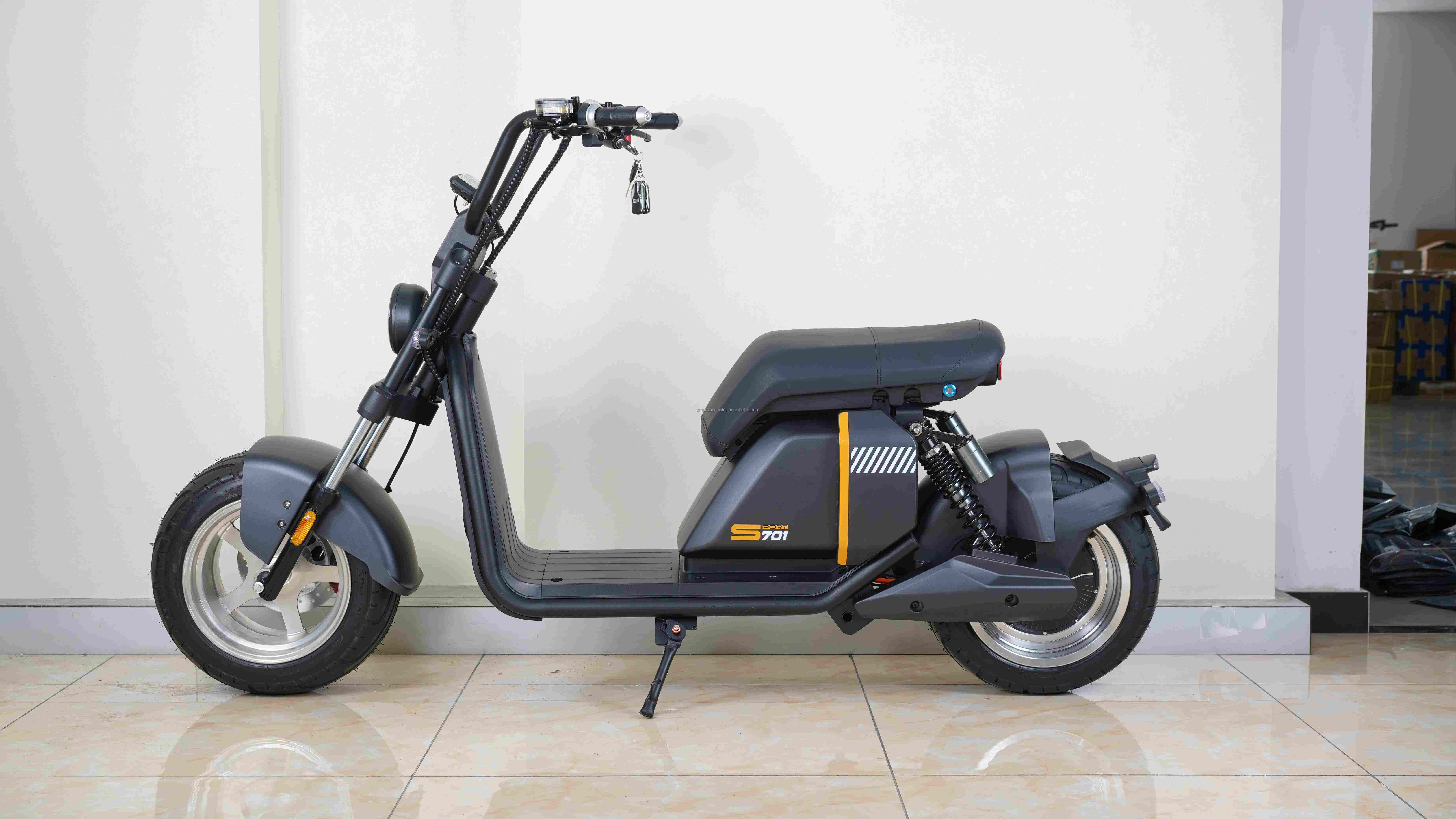 Motorcycle Parts Electrical Bike 3000W Scooter 2Wheels European Warehouse Stock Citycoco EEC