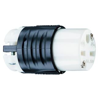 Legrand Pass  Seymour Extra-Hard Use 15 Amp 250-Volt NEMA 6-15R Straight Blade Connector PS5669XCCV4