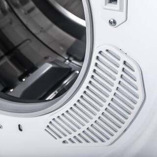 Aoibox 2.65 cu. ft. Electric Dryer Compact Tumble Vented Laundry Dryer with 9 lbs. Capacity 1400-Watt Drying Power White SNMX2596