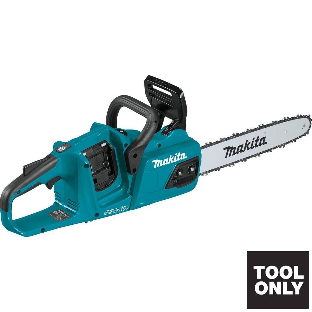 Makita LXT 14 in. 18V X2 (36V) Lithium-Ion Brushless Battery Chain Saw (Tool-Only) XCU07Z