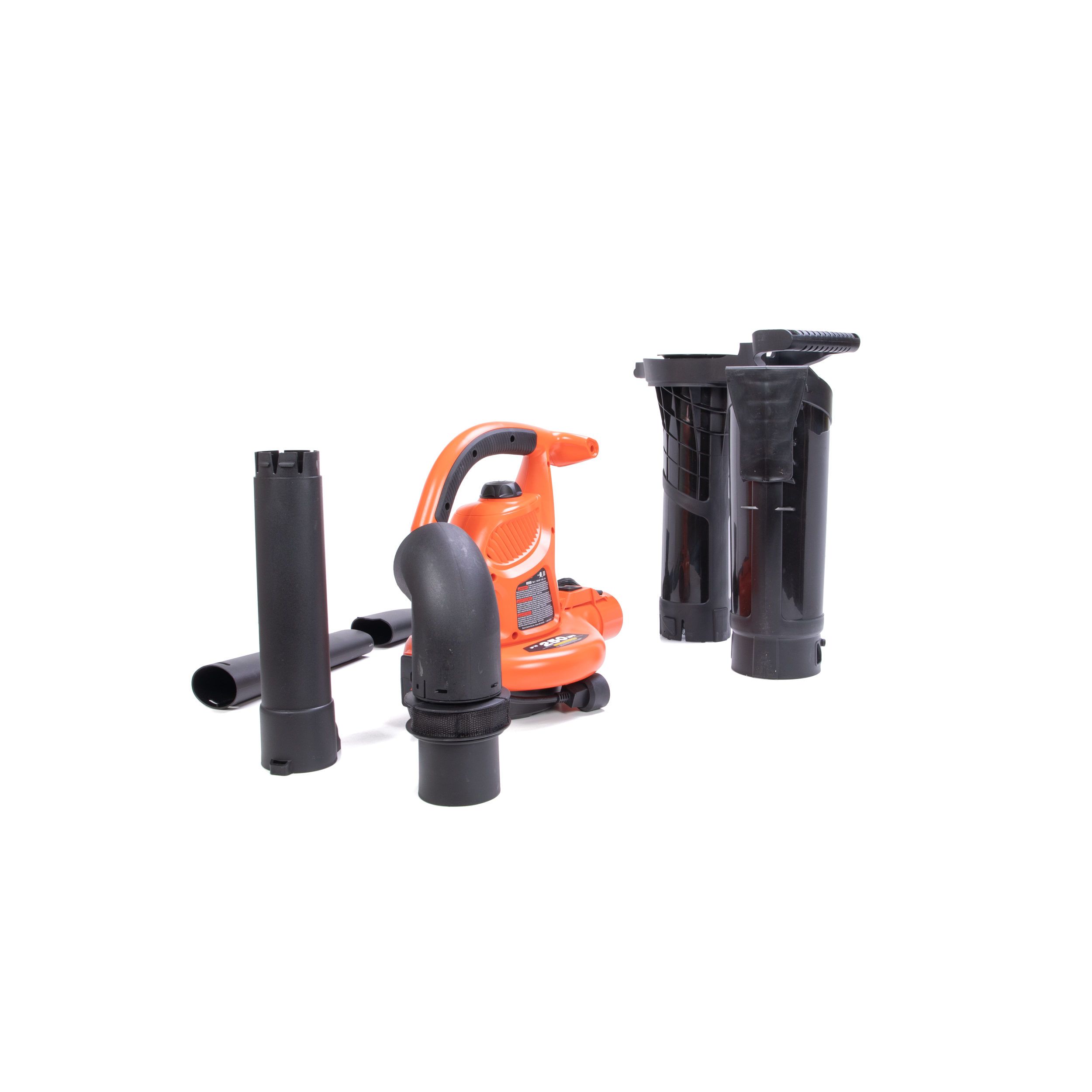 Leaf Blower & Leaf Vacuum, 3-in-1, 12-Amp, 250-MPH, 400-CFM