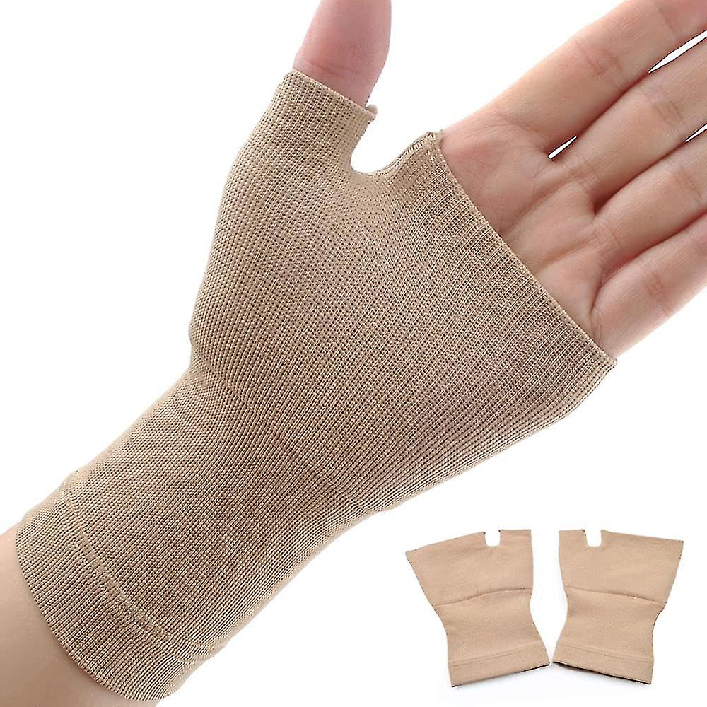 2 Piece Compression Wrist Brace. Wrist Splint. Thumb Compression Arthritis Gloves