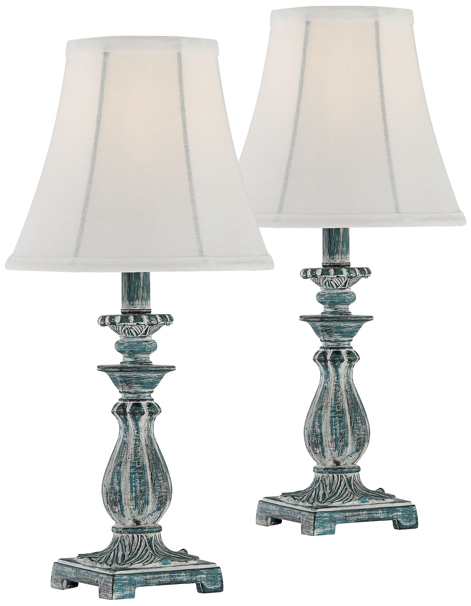 Regency Hill Traditional Accent Table Lamps 19