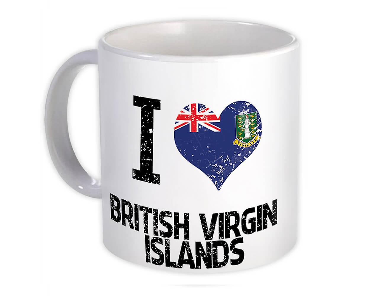 Gift Mug: I Love British Virgin Islands Heart