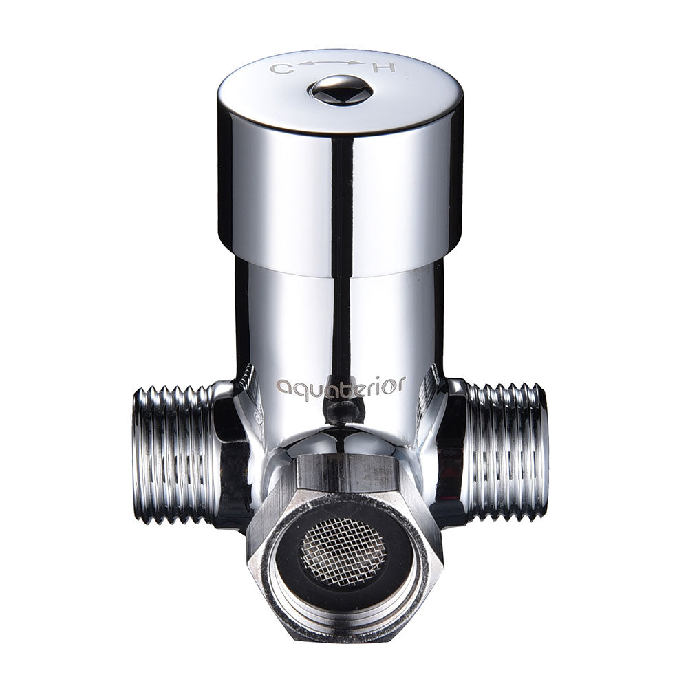 Aquaterior Three-way Thermostatic Mixing Valve NPS G1/2