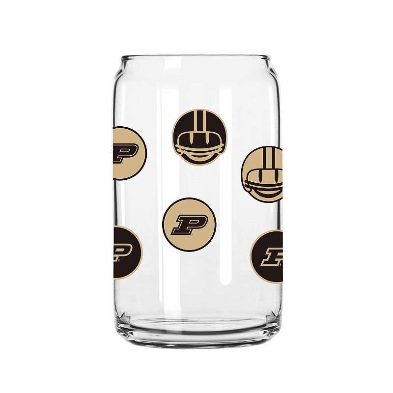 Purdue Boilermakers 16oz. Smiley Can Glass