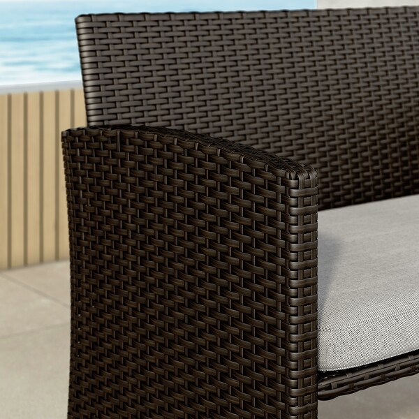 Corvus Alsace 4piece Outdoor Rattan Wicker Sofa Set