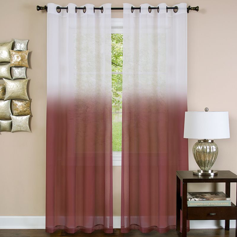 Essence 1-Panel Sheer Window Curtain