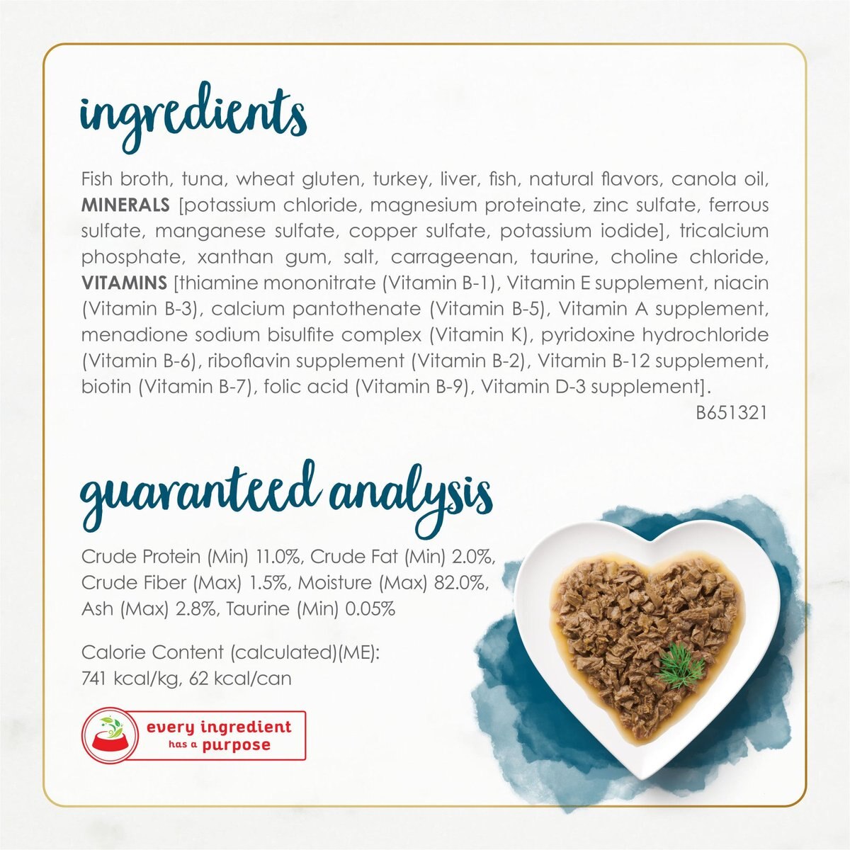 Fancy Feast Gourmet Naturals Tuna Recipe in Gravy Canned Cat Food