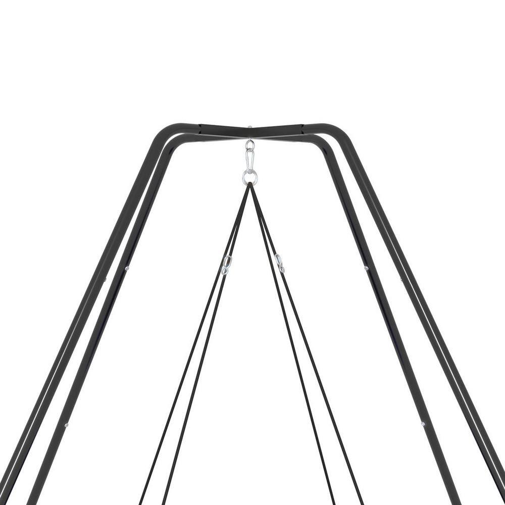 Amucolo Blue Nest Swing Stand with OXFORD Tent and Nest Swing and LED Strips YeaD-CYD0-BK56