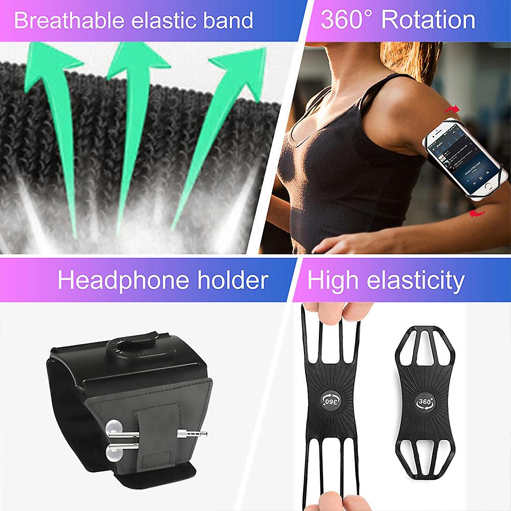 Armband Phone Holder 360 Universal Sport Gym Running Jogging Exercise Case Cover