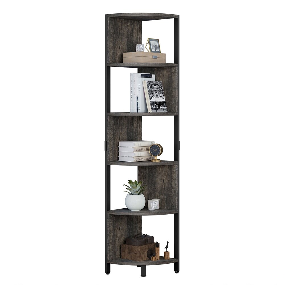 6 Tier Corner Bookshelf 68.8\