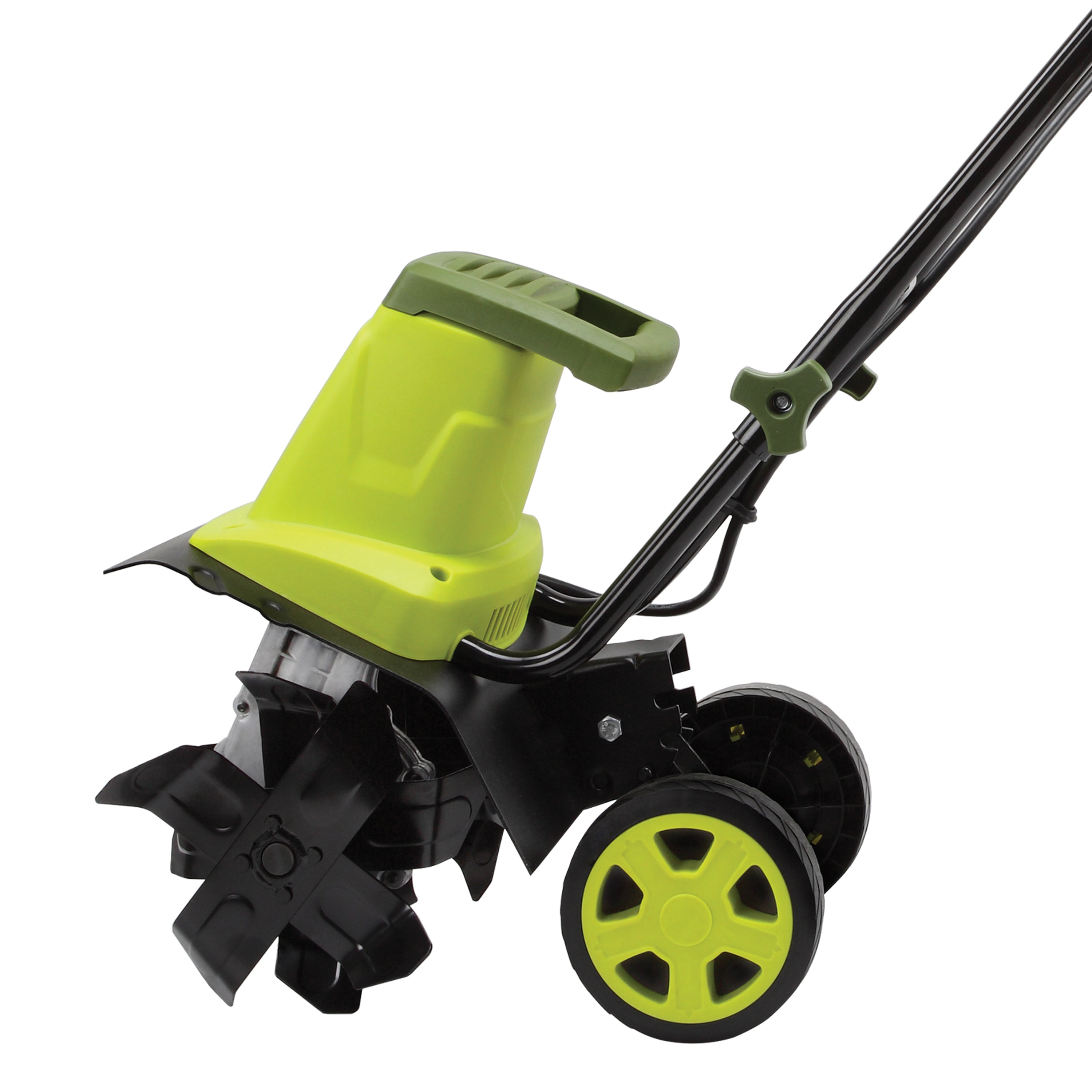 Sun Joe Electric 12-inch Garden Tiller + Cultivator, 8-Amp, 3-Position