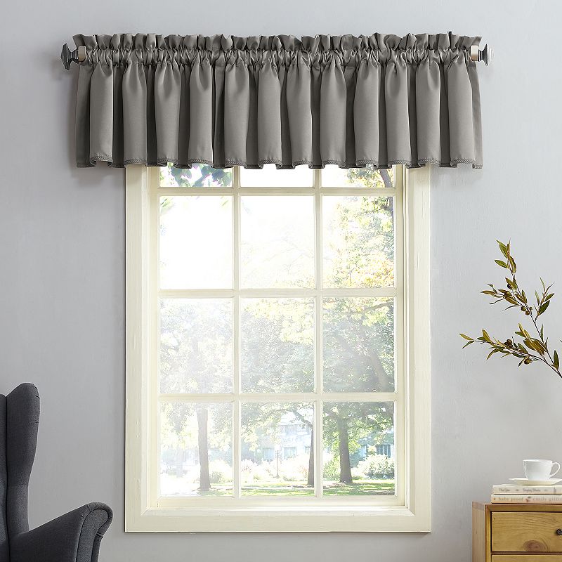 Sun Zero Gramercy Room Darkening Window Valance - 54'' x 18''