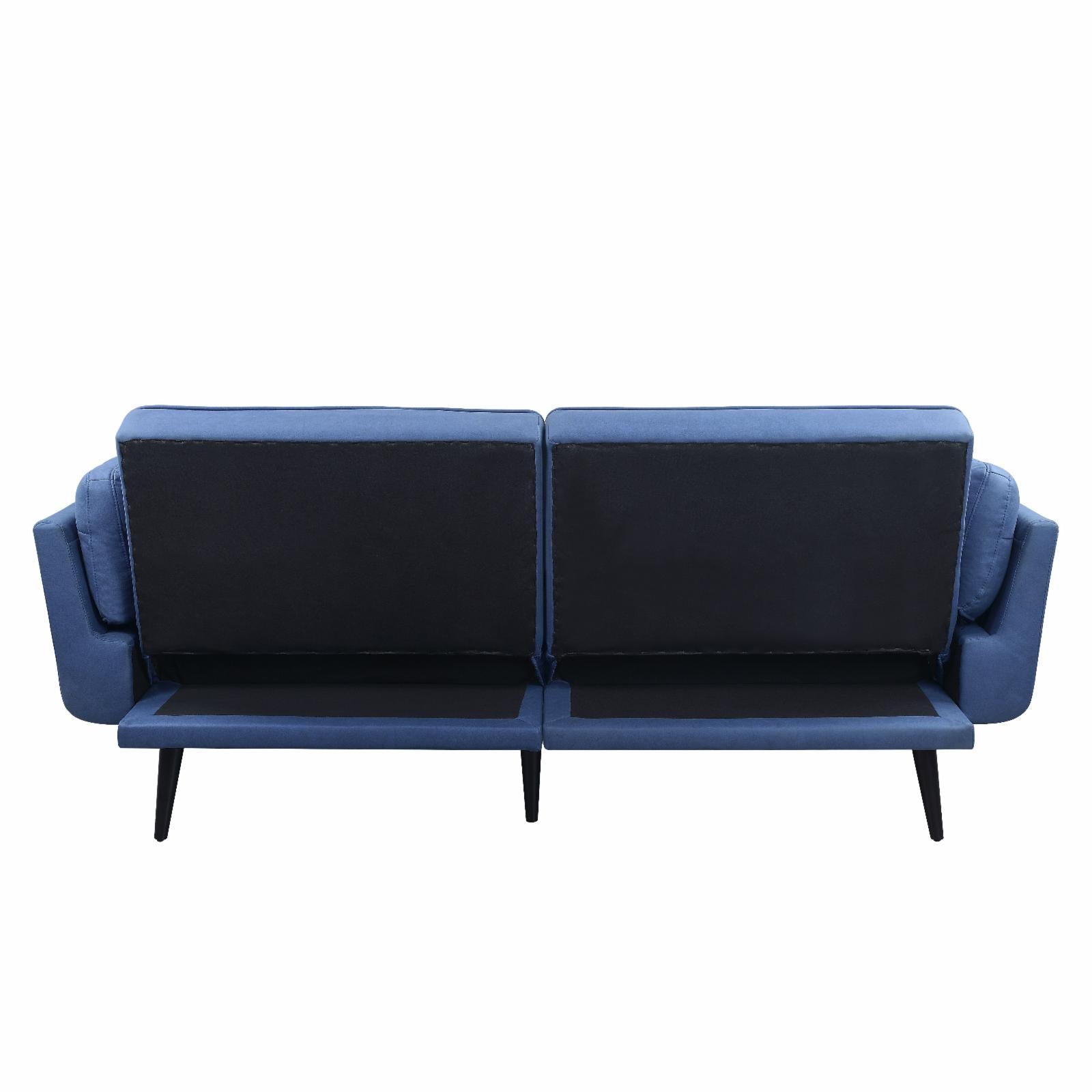 Acme Furniture Nafisa Fabric Adjustable Sofa and Ottoman