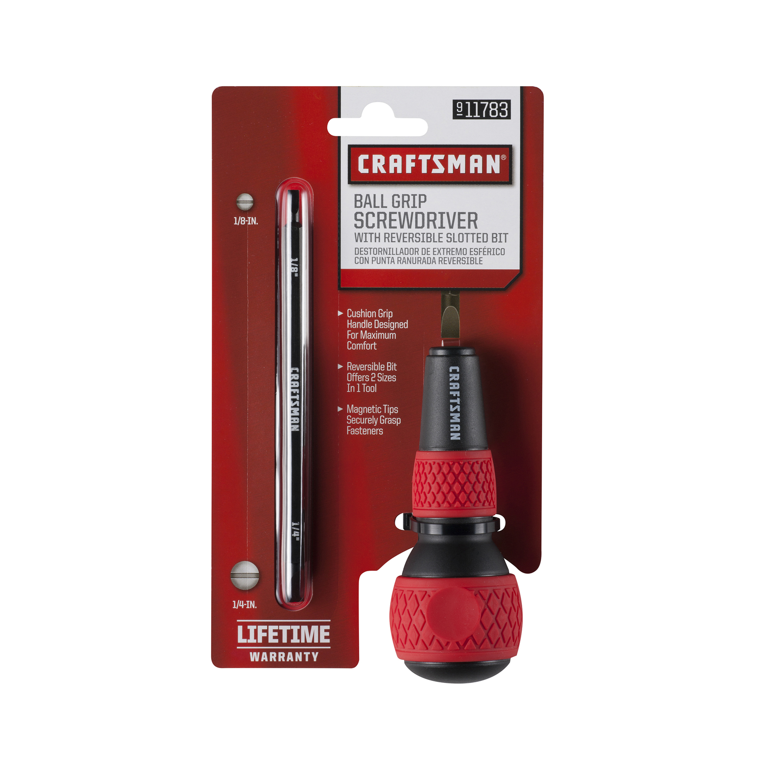 Craftsman Multi-Bit Screwdriver 7 in. 3 pc