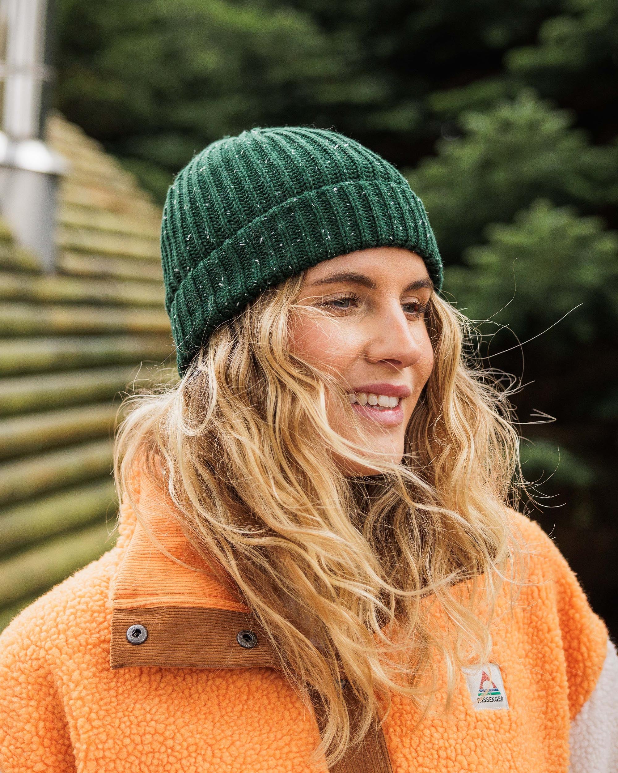 Fisherman 2.0 Recycled Cotton Beanie - Fir Tree