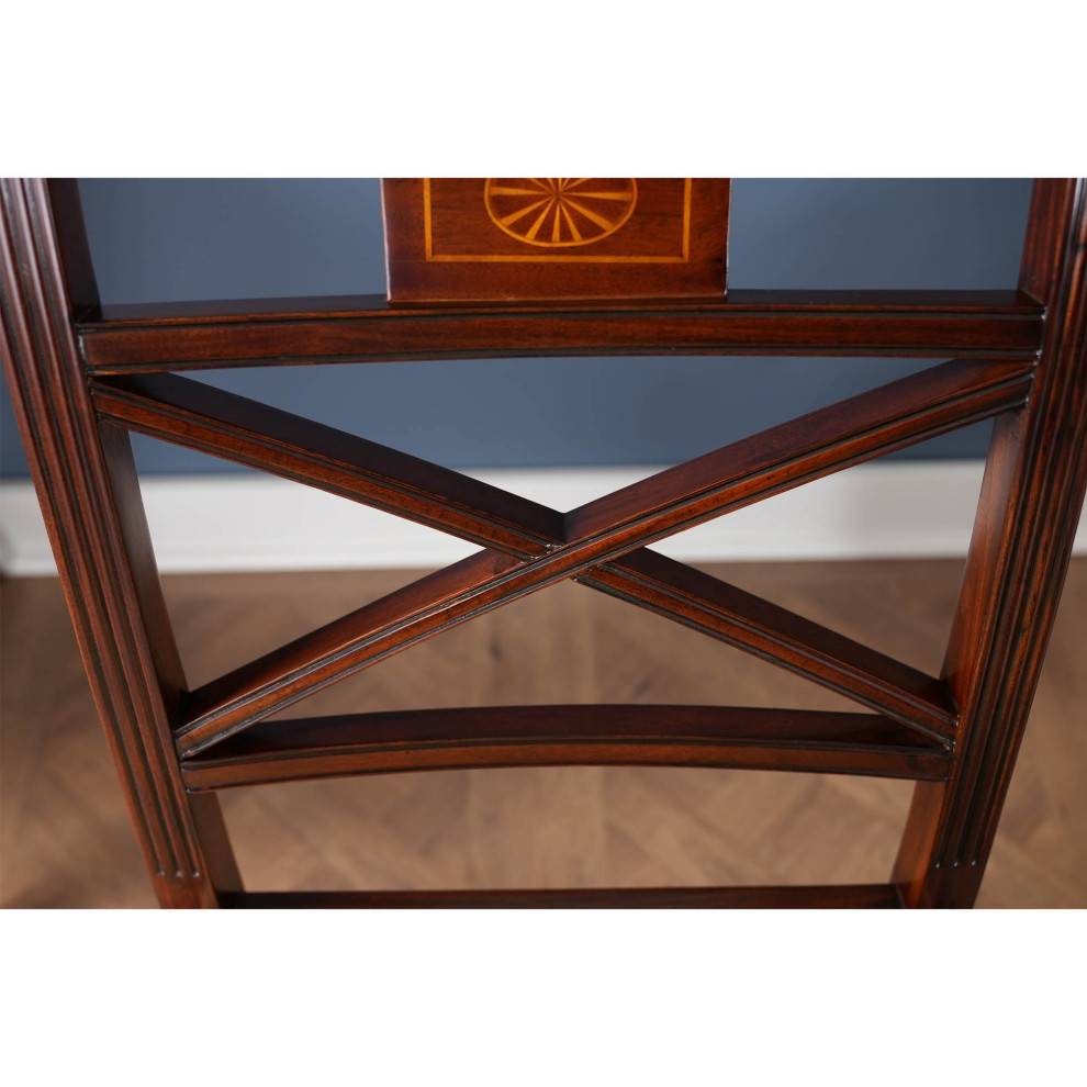 Mahogany Inlaid Side Chair   Traditional   Dining Chairs   by Niagara Furniture  Houzz