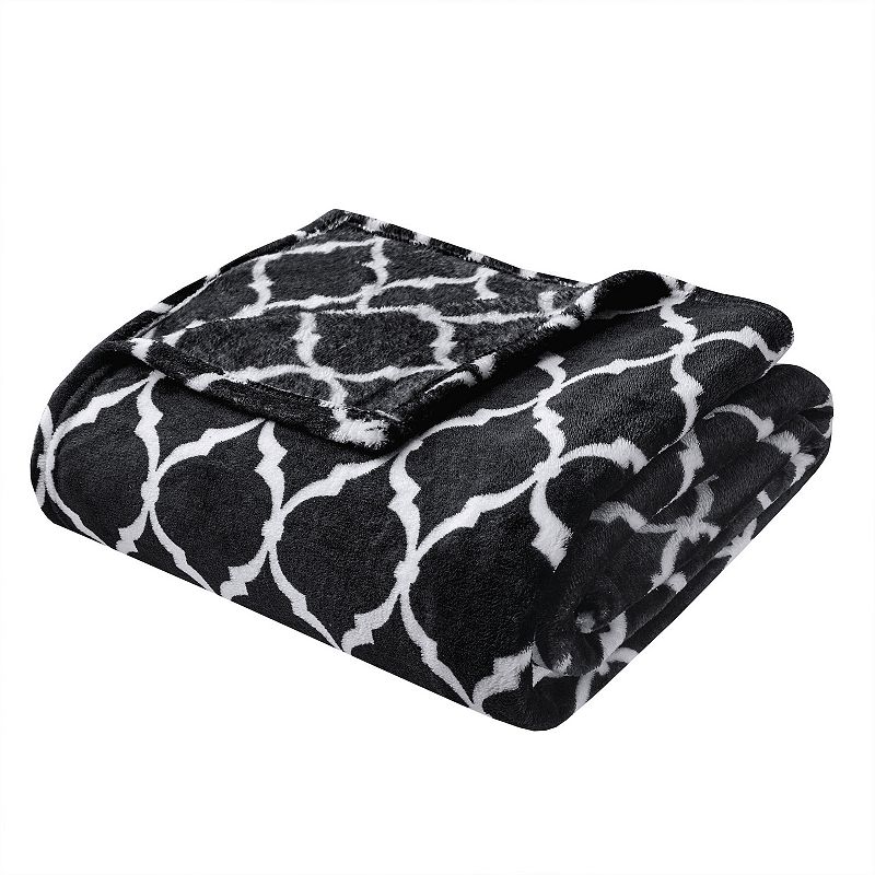 Madison Park Ogee Oversized Throw Blanket