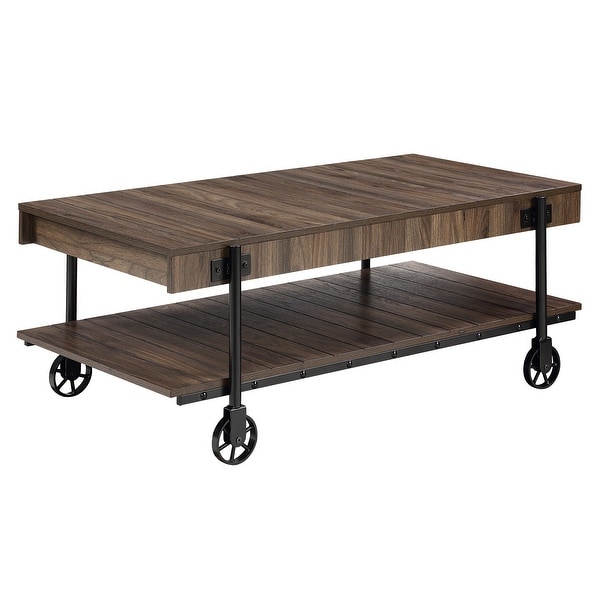 Hyssop Industrial 47-in Coffee Table by Furniture of America