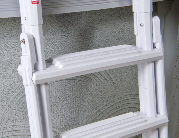 Blue Wave NE1222 A Frame Flip Up Ladder for Above ...