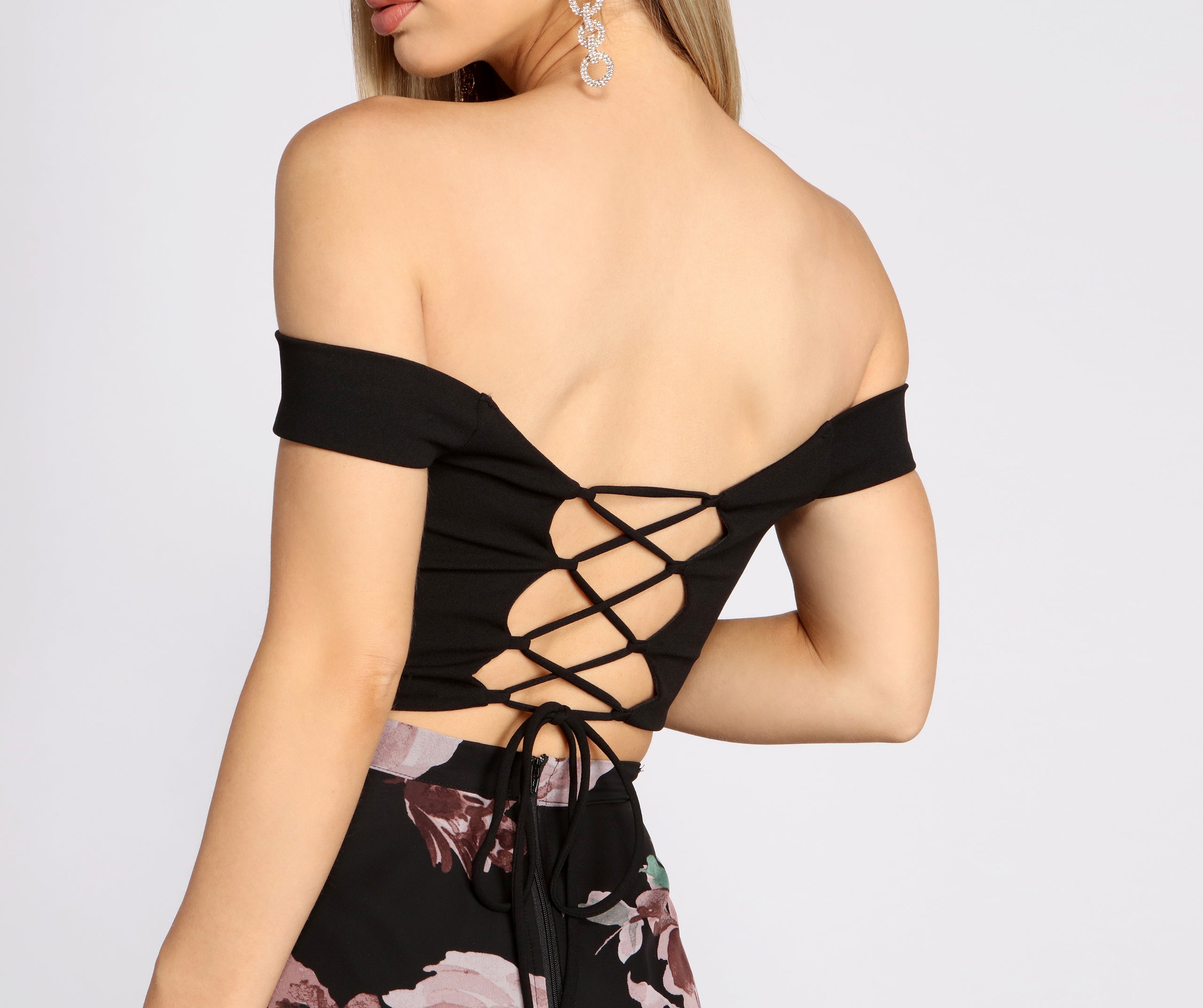 Flora Floral Two Piece Dress