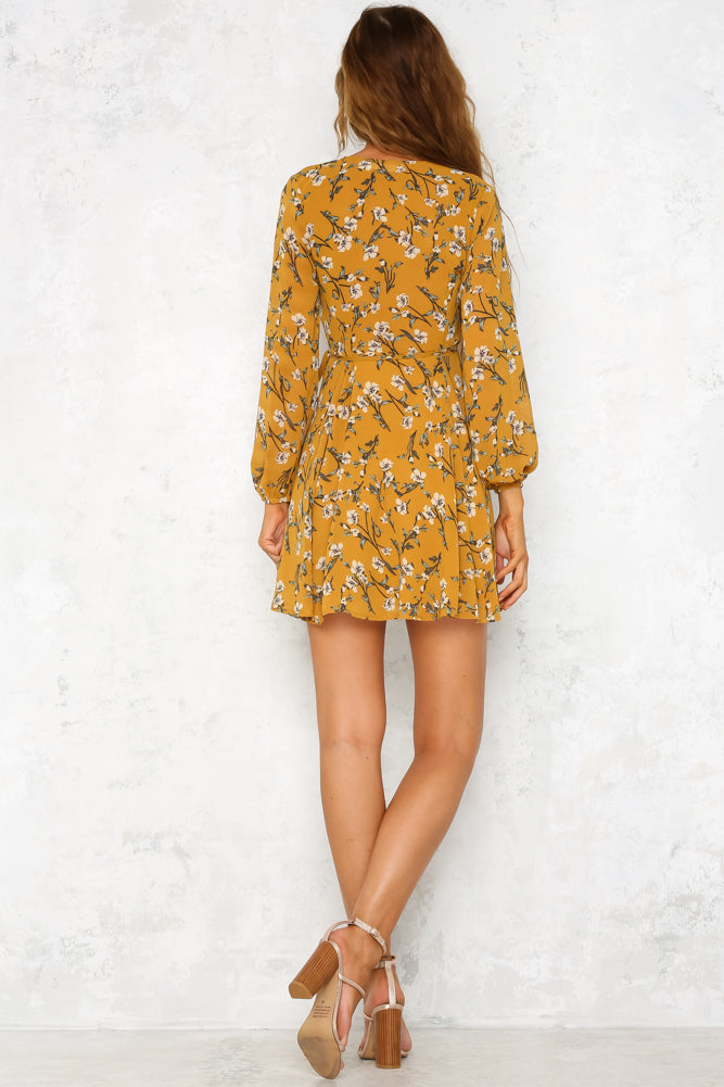 Lana Love Dress Mustard