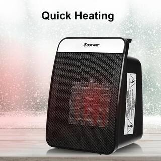 Costway 1500-Watt Safety Shut-Off Tilt Protection Office Portable Electric PTC Space Heater EP23750