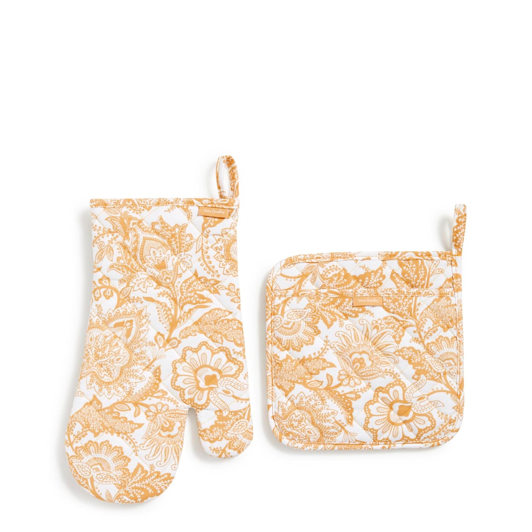 Pot Holder & Oven Mitt Set