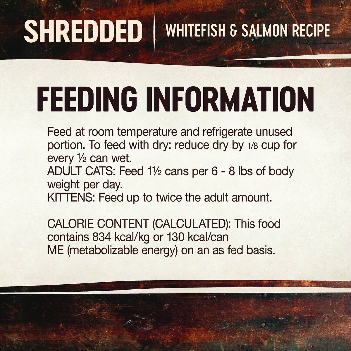 Wellness CORE Grain-Free Hearty Cuts in Gravy Shredded Whitefish and Salmon Recipe Canned Cat Food