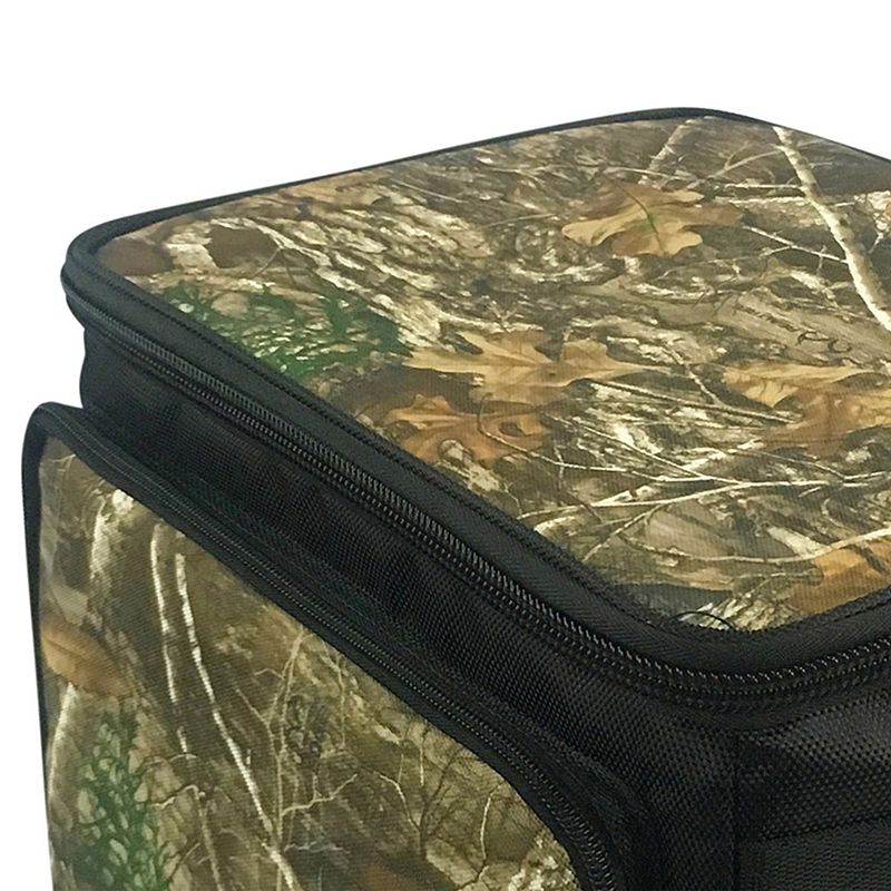 Brentwood Kool Zone 24 Can Insulated Cooer Bag with Hard Liner in Realtree Edge Camo