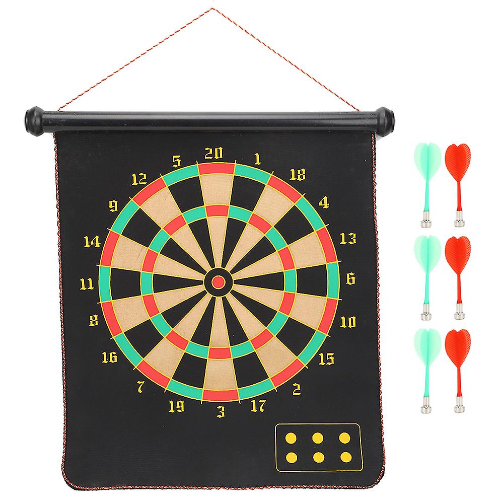 17inch Magnetic Dart Board Hanging Dartboard Family Toy Leisure Sports With 6 Dartdartboard