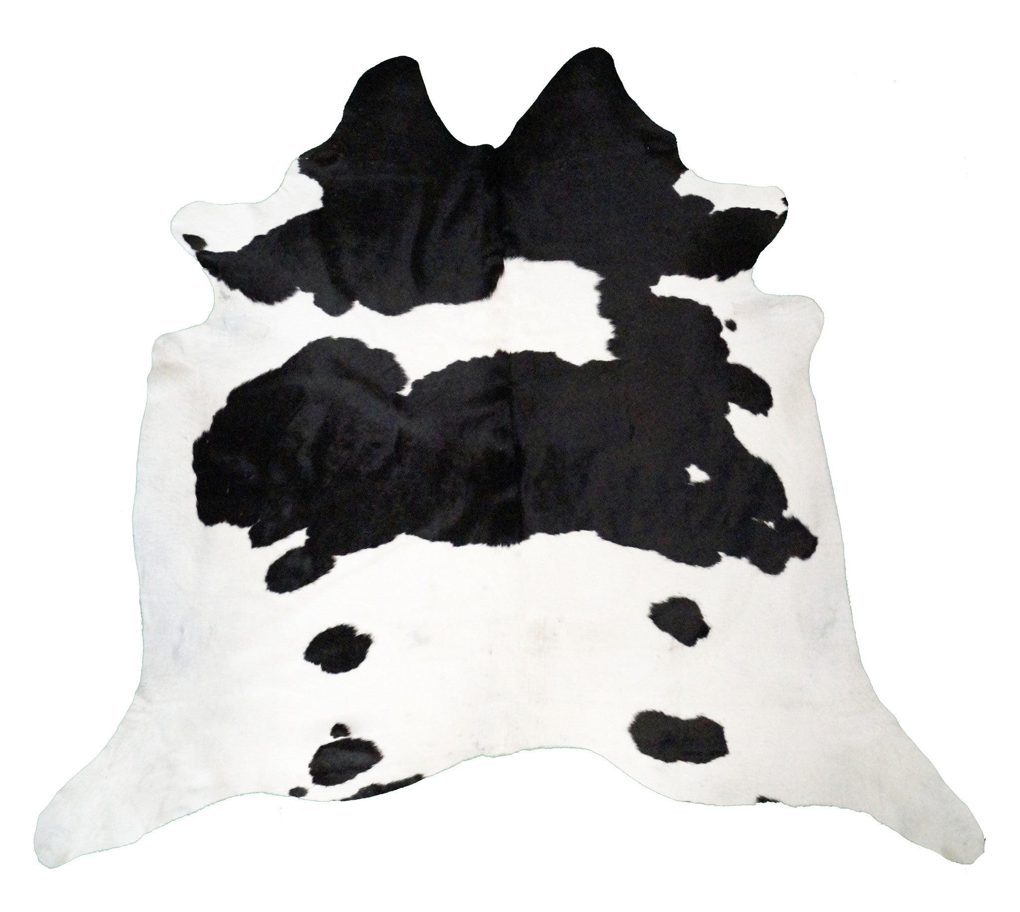 Black & White Cowhide Rug design by BD Hides