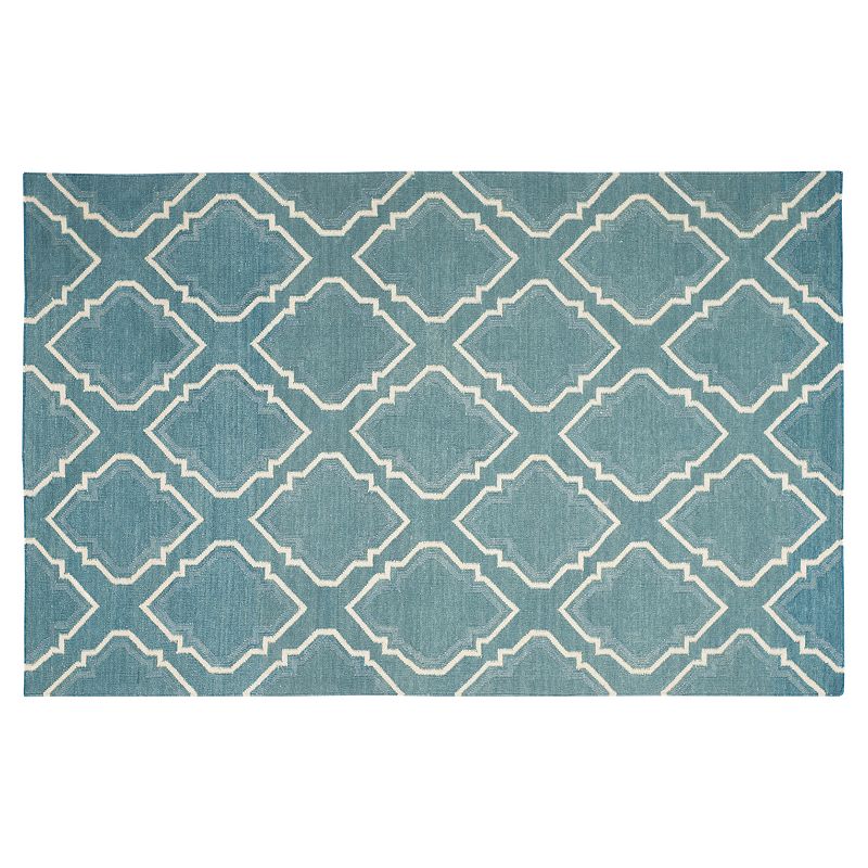 Safavieh Dhurries Crisscross Handwoven Flatweave Wool Rug