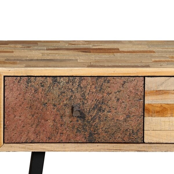 Console Table Solid Reclaimed Teak 47.2