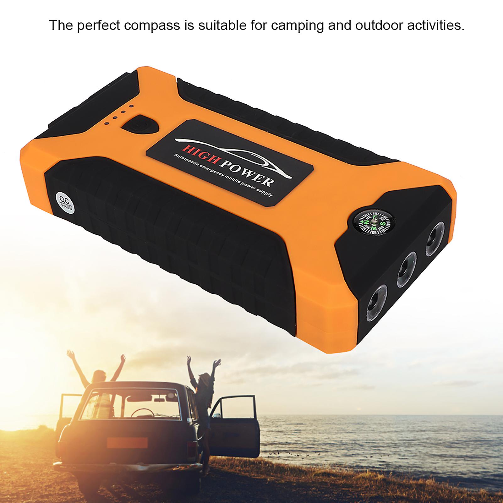 Automotive Emergency Start Power Supply 12v 20，000mah Sos Lamp Notebook Charger 110-240veu