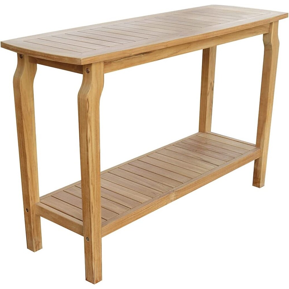 Capri Grade A Teak Outdoor Console Table