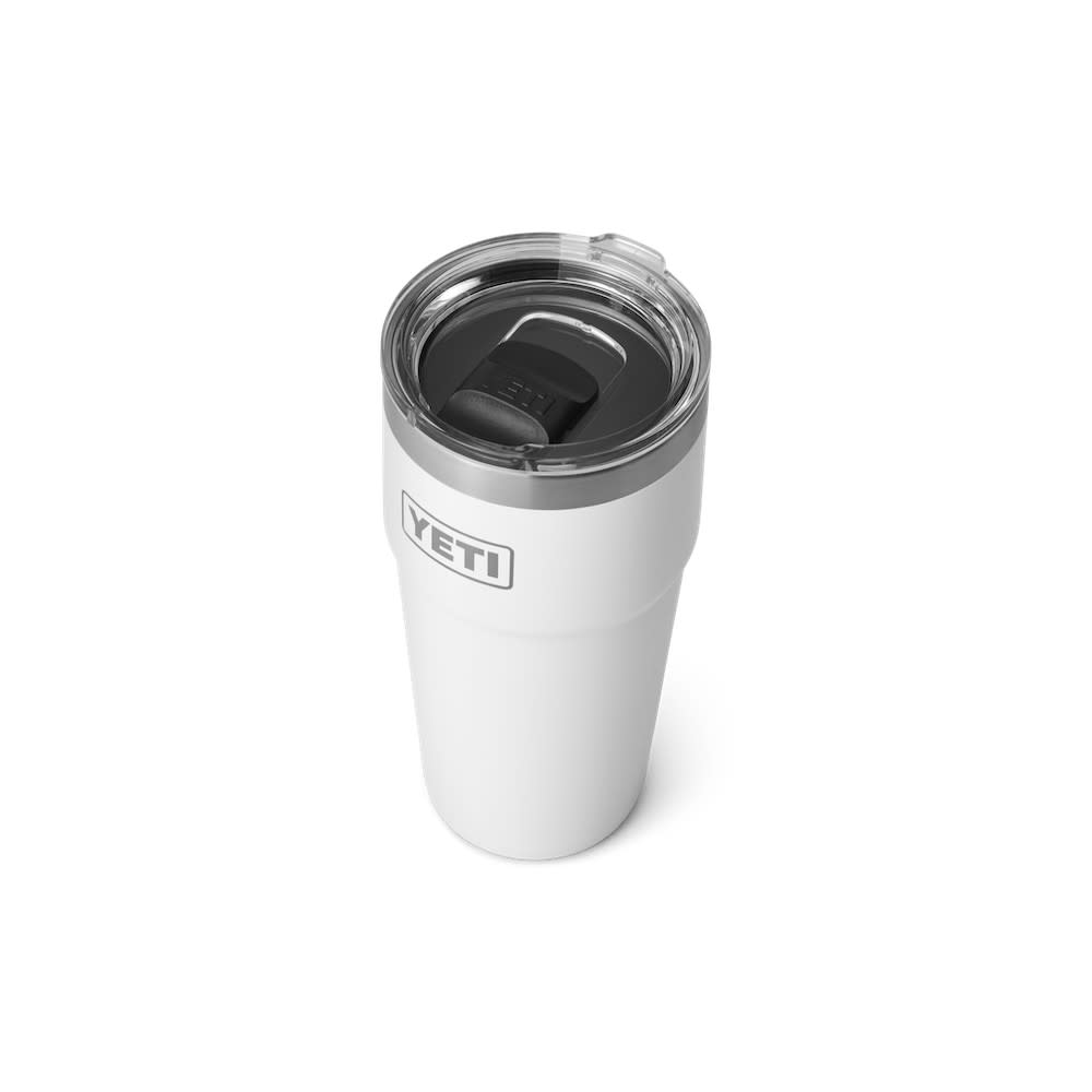 Yeti Rambler 16oz Stackable Pint with Magslider Lid White