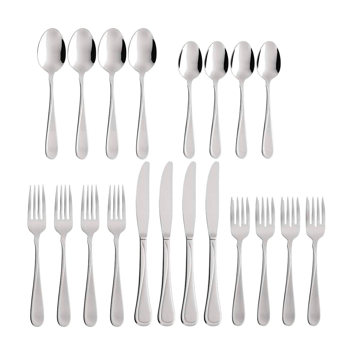 Flight 20 Piece Everyday Flatware Set