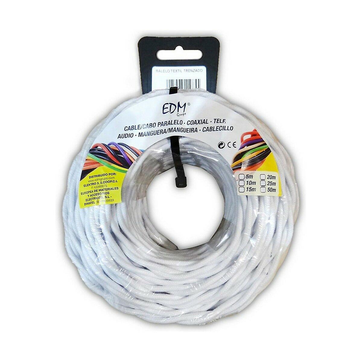 Cable EDM 3 x 2，5 mm White 5 m