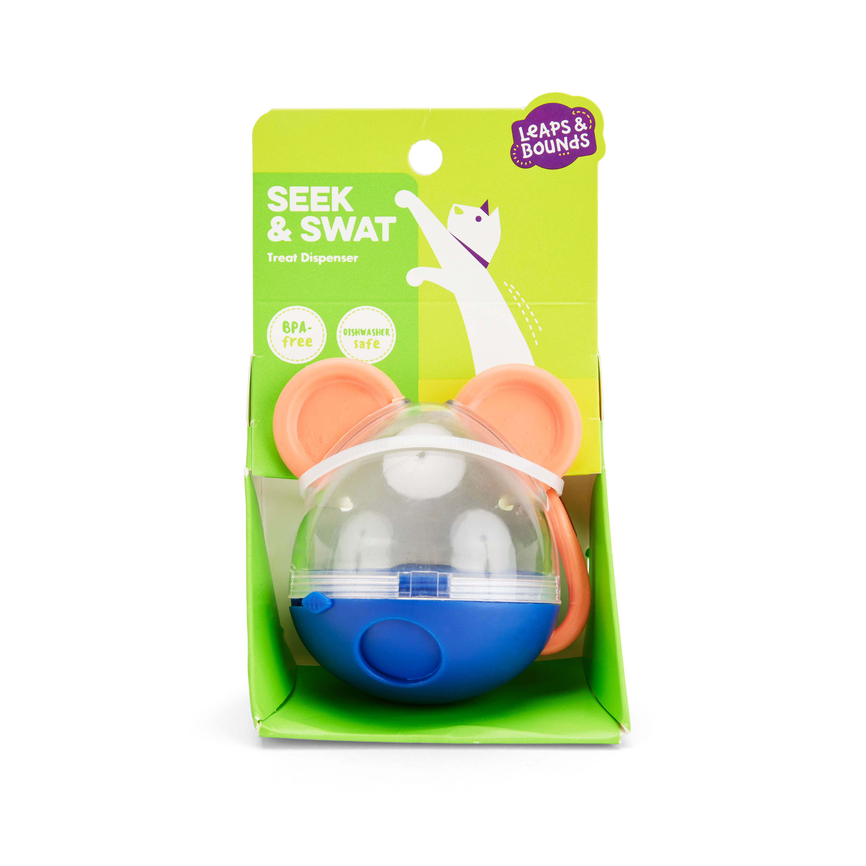 Leaps  Bounds Mouse Treat Dispenser Cat Toy