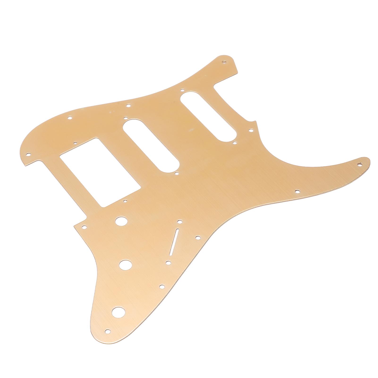 Guitar Guard Plate Replacement Scratch Resistant Aluminum Alloy Pickguard for ST SQ Series