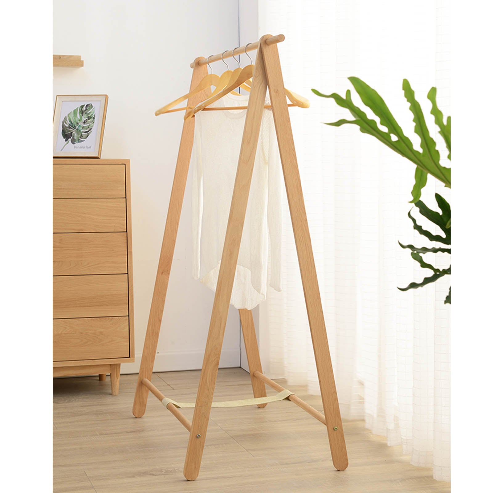 Solid Wood Hanger Ch-025-N